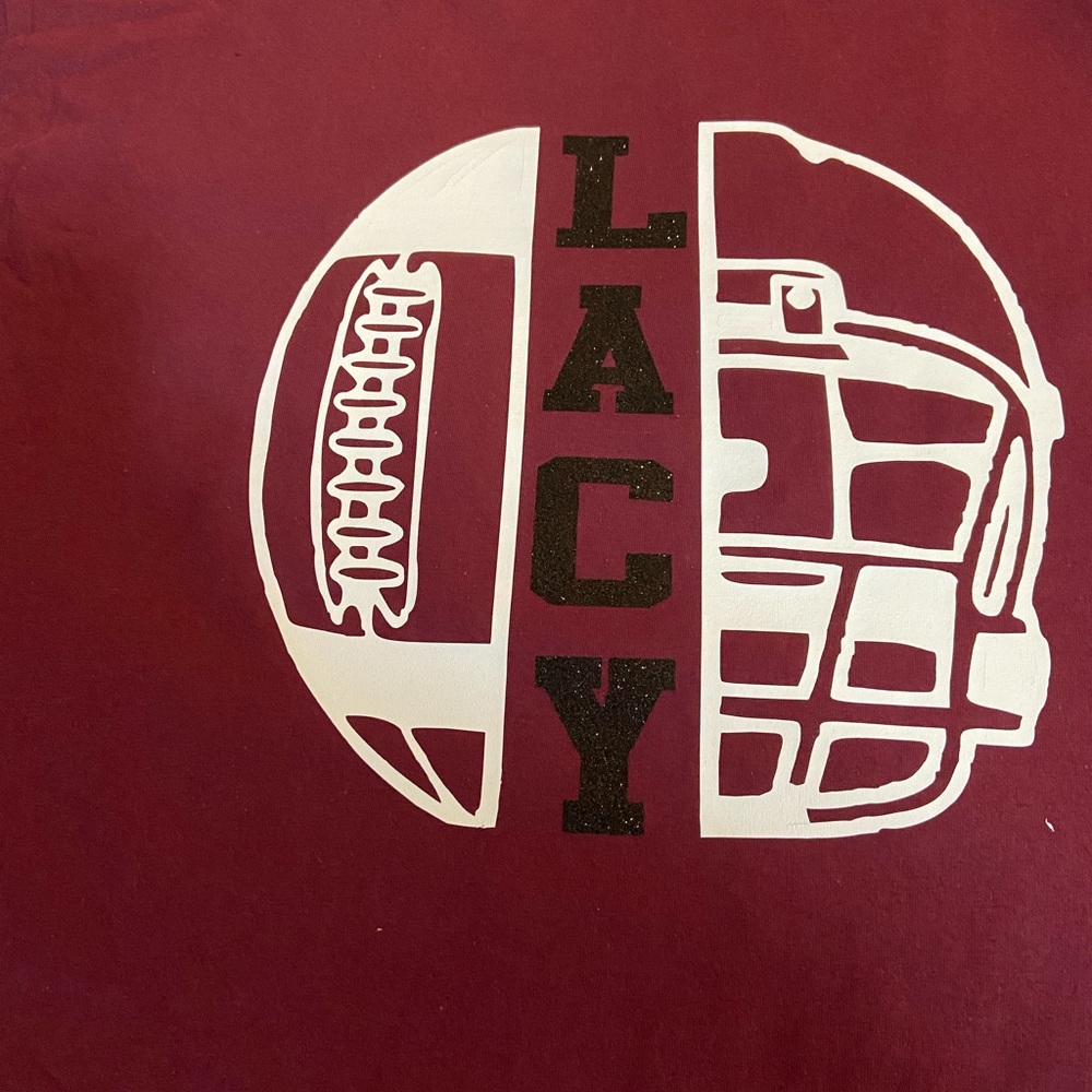 Custom football shirt with you name on it